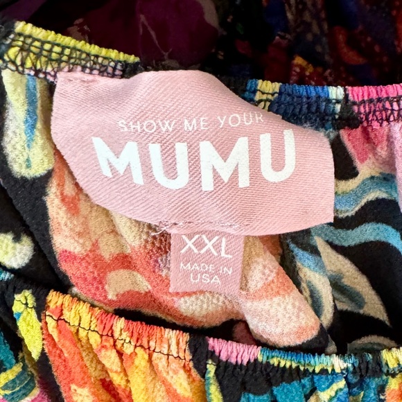 XXL (14 - 16) Show Me Your Mumu Day or Night Midi Dress in Fruity Tango NWOT - Picture 5 of 6